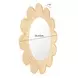 Coralie Natural Round Wall Mirror