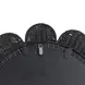 Coralie Black Round Wall Mirror