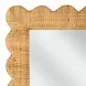 Bama Natural Rectangular Wall Mirror