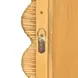 Bama Natural Rectangular Wall Mirror