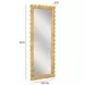 Bama Natural Rectangular Wall Mirror