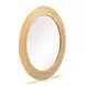 Tanya Natural Round Wall Mirror