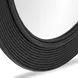 Tanya Black Round Wall Mirror