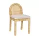 Amara Cream Arched Dining Chair