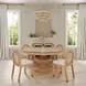 Amara Cream Arched Dining Chair