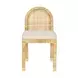Amara Cream Arched Dining Chair