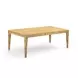Brandyss Natural Burl Rectangular Dining Table