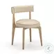 Nikita Taupe Performance Vegan Leather Dining Chair
