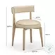 Nikita Taupe Performance Vegan Leather Dining Chair