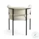 Taylor Cream Performance Vegan Leather Dining Chair