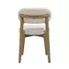 Carnation Cream Performance Fabric Upholstered Dining Chair