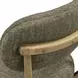 Carnation Forest Green Performance Fabric Upholstered Dining Chair