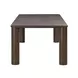 Akola Dark Brown 106" Rectangular Dining Table