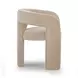 Malone Taupe Performance Fabric Upholstered Dining Chair