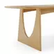 Cybill Natural Ash 79" Rectangular Dining Table