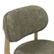 Carnation Forest Green Performance Fabric Upholstered Counter Height Stool