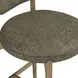 Carnation Forest Green Performance Fabric Upholstered Counter Height Stool