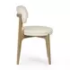 Carnation Cream Upholstered Dining Chair