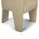 Leo Taupe Upholstered Dining Chair