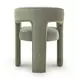Malone Green Performance Fabric Upholstered Dining Chair