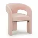Malone Blush Performance Fabric Upholstered Dining Chair
