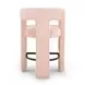 Malone Blush Performance Fabric Upholstered Counter Height Stool