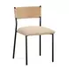 Celine Tan Performance Fabric Upholstered Dining Chair Set of 2