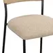 Celine Tan Performance Fabric Upholstered Dining Chair Set of 2