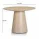 Sahara Natural Driftwood 41" Round Dining Table