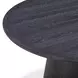 Sahara Black 60" Round Dining Table