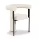 Synn Cream Performance Fabric Upholstered Dining Chair
