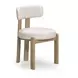 Odessa Cream Performance Fabric Upholstered Dining Chair