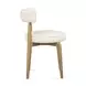 Nikita Cream Upholstered Dining Chair