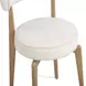 Nikita Cream Performance Fabric Upholstered Dining Chair