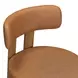 Odessa Brown Upholstered Counter Height Stool