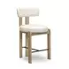 Odessa Cream Upholstered Counter Height Stool