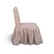 Gertrude Brown and White Performance Fabric Upholstered Dining Chair