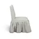 Gertrude Khaki and White Performance Fabric Upholstered Dining Chair