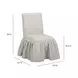Gertrude Khaki and White Performance Fabric Upholstered Dining Chair