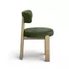 Odessa Green Performance Fabric Upholstered Dining Chair