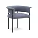 Taylor Blue Performance Chenille Upholstered Dining Chair