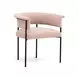 Taylor Light Pink Performance Chenille Upholstered Dining Chair