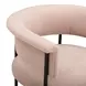 Taylor Light Pink Performance Chenille Upholstered Dining Chair