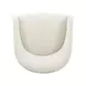Seraphina Cream Performance Velvet Upholstered Dining Chair