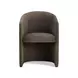 Seraphina Chocolate Brown Performance Velvet Upholstered Dining Chair