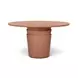 Margot Red Terracotta Outdoor 54" Round Dining Table