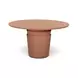 Margot Red Terracotta Outdoor 54" Round Dining Table