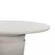 Margot Light Gray Outdoor 54" Round Dining Table