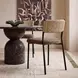 Celine Brown Performance Boucle Upholstered Dining Chair Set of 2
