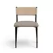 Celine Brown Performance Boucle Upholstered Dining Chair Set of 2